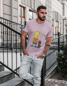 Simpsons Lilac T-shirt