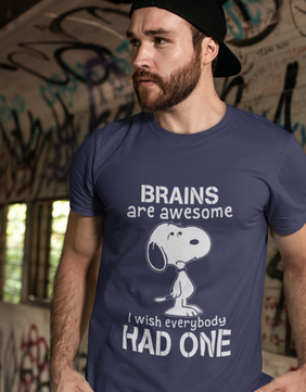 Snoopy : Brains Are Awesome