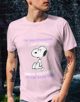 Snoopy Multitasking T-shirt