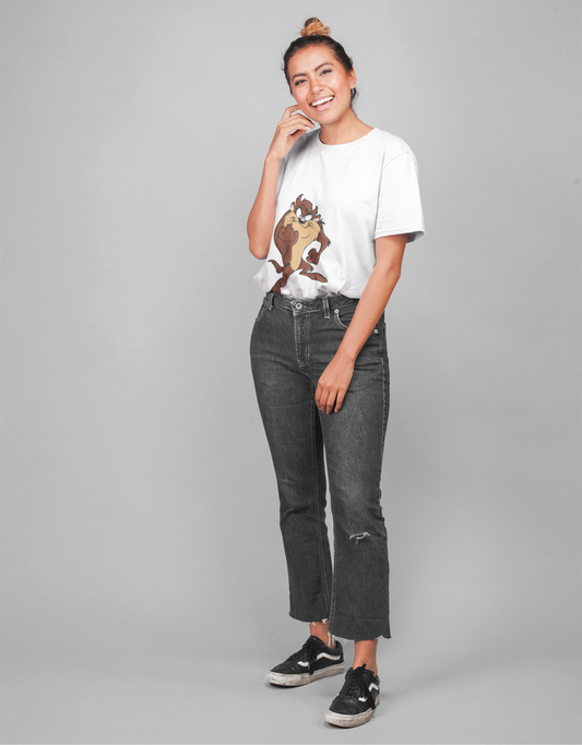 Looney Tunes : Tazz White T-shirt