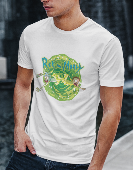 Rick & Morty White T-shirt